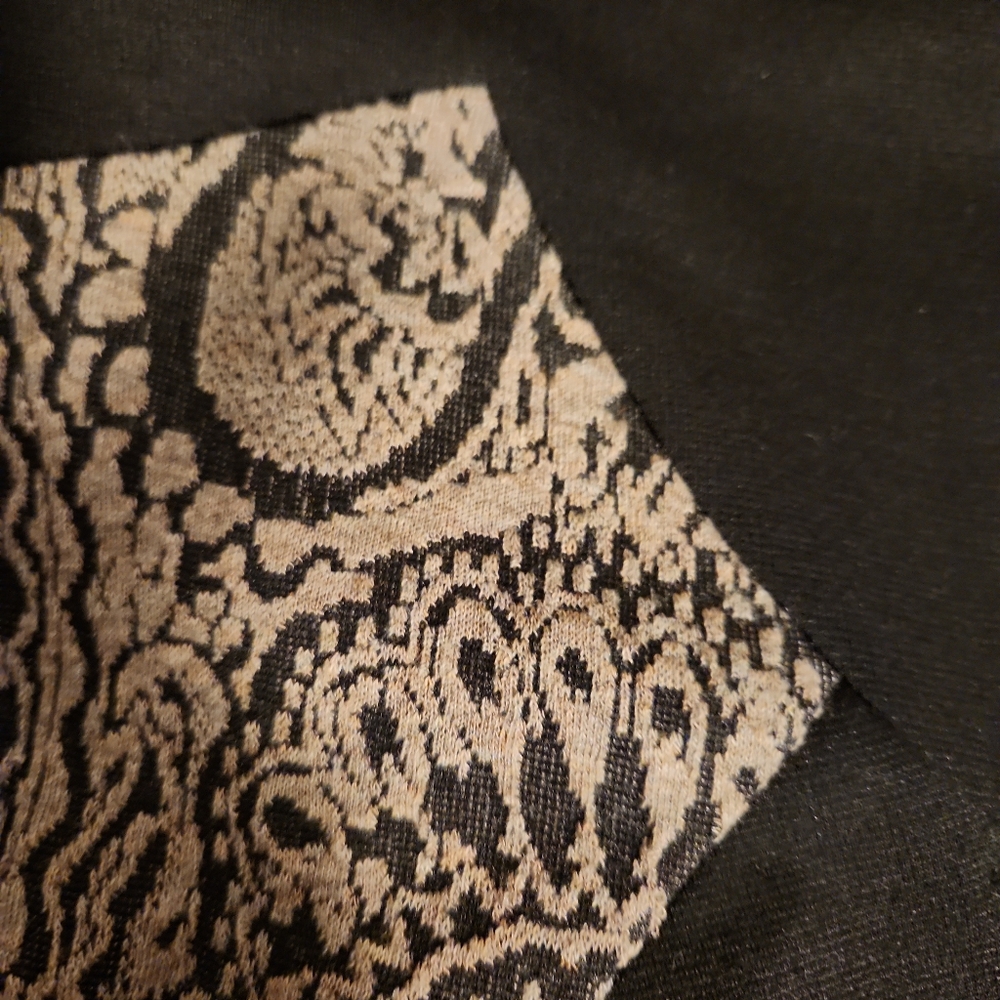 Women's black jersey dress NWOT - Picture 3 of 4